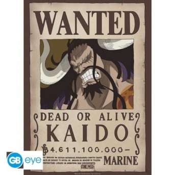 Poster Wanted Kaido - One Piece