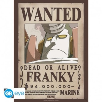 Poster Wanted Franky - One Piece