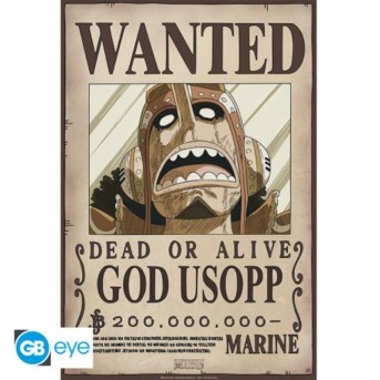 Poster Wanted Usopp - One Piece