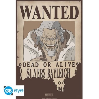 Poster Wanted Rayleigh - One Piece
