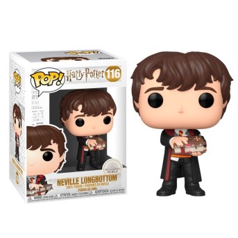 Figura Funko POP! Neville con Libro de Monstruos