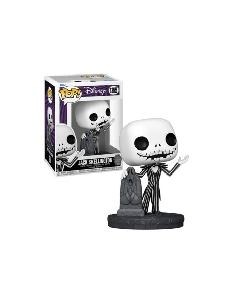 Figura Funko POP! Disney Jack Skellington con Lápida - Nightmare Before Christmas Pesadilla antes de Navidad 30 Aniversario
