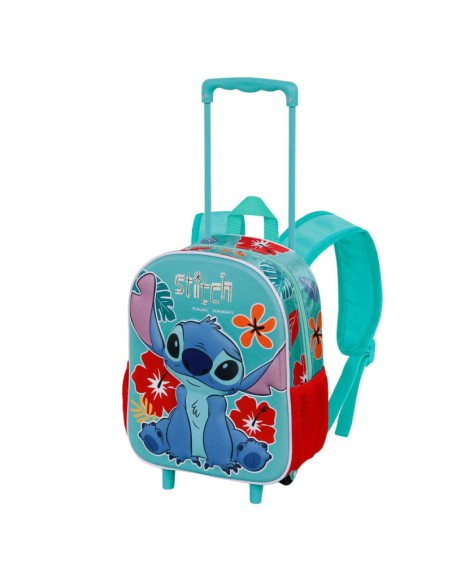 Lilo Y Stitch Mochila Trolley 3D Pequeña
