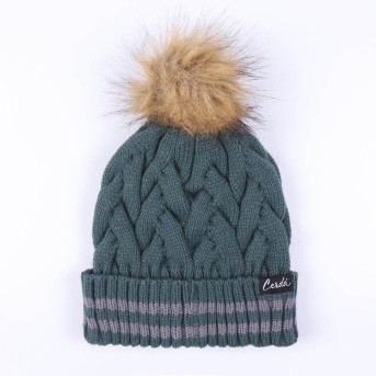 Gorro Tricot Pompom Winter Slytherin - Harry Potter
