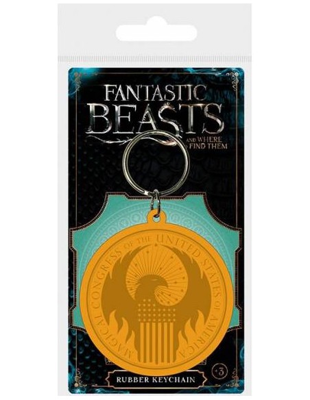 Llavero caucho Macusa Logo - Animales fantásticos