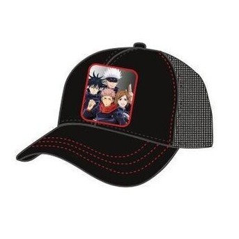 Gorra Trucker Negro Jujutsu Kaisen