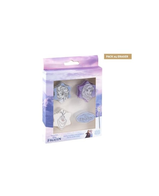 Goma de borrar 4 pcs Frozen 2