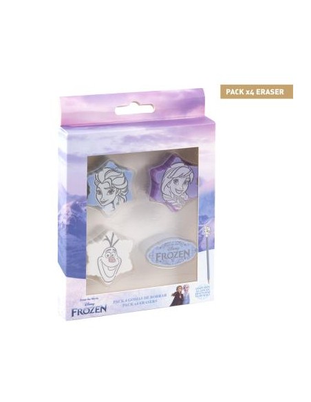 Goma de borrar 4 pcs Frozen 2