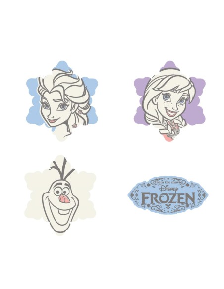 Goma de borrar 4 pcs Frozen 2