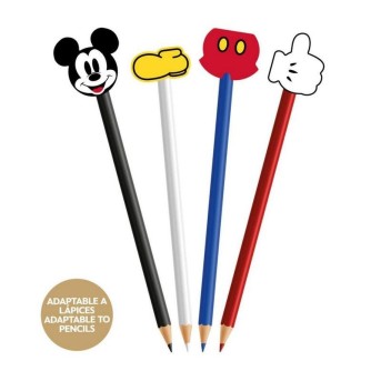 Goma de Borrar Pack x4 Mickey Mouse Back To School