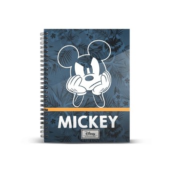 Cuaderno A4 papel cuadriculado Mickey Mouse