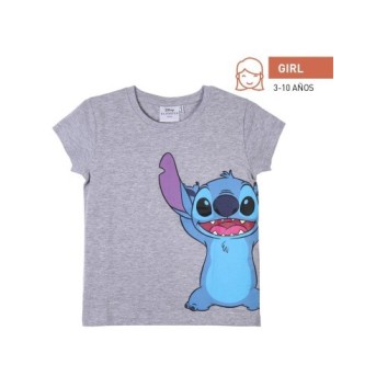 Camiseta Corta Niña Stitch