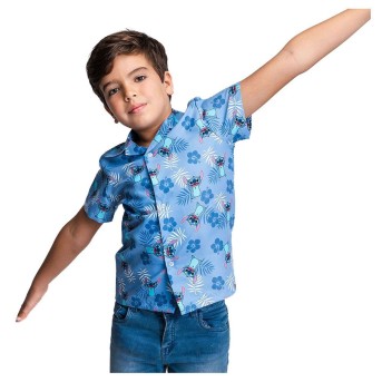 Camiseta Popelin Stitch Infantil
