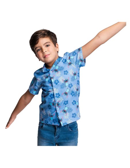 Camiseta Popelin Stitch Infantil