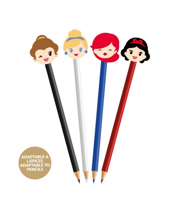 Pack 4 Princesas Goma de Borrar Disney