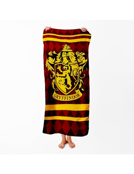 Toalla de Microfibra Harry Potter - Gryffindor Exclusiva REINO de juguetes