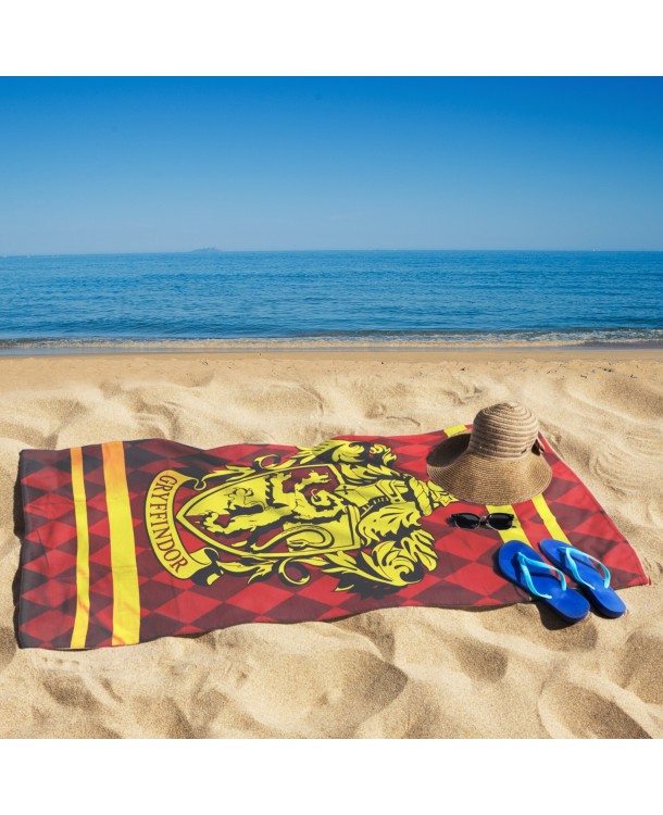 Toalla de Microfibra Harry Potter - Gryffindor Exclusiva REINO de juguetes