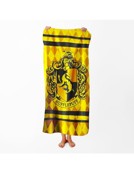 Toalla de Microfibra Harry Potter - Hufflepuff Exclusiva REINO de juguetes