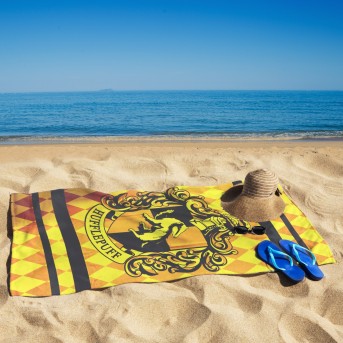 Toalla de Microfibra Harry Potter - Hufflepuff Exclusiva REINO de juguetes