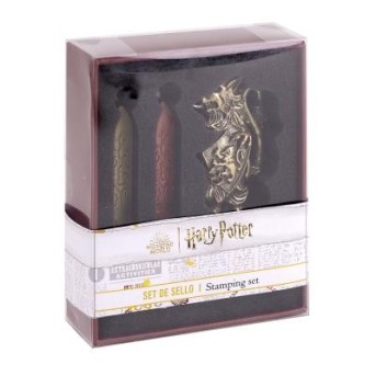 Set de Papelería Sello Harry Potter Gryffindor