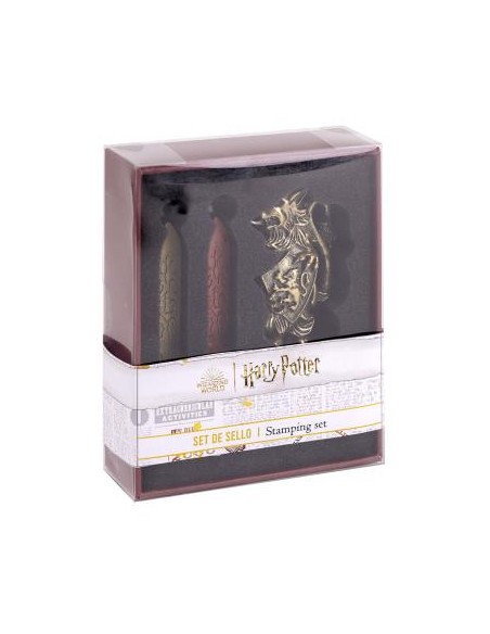 Set de Papelería Sello Harry Potter Gryffindor