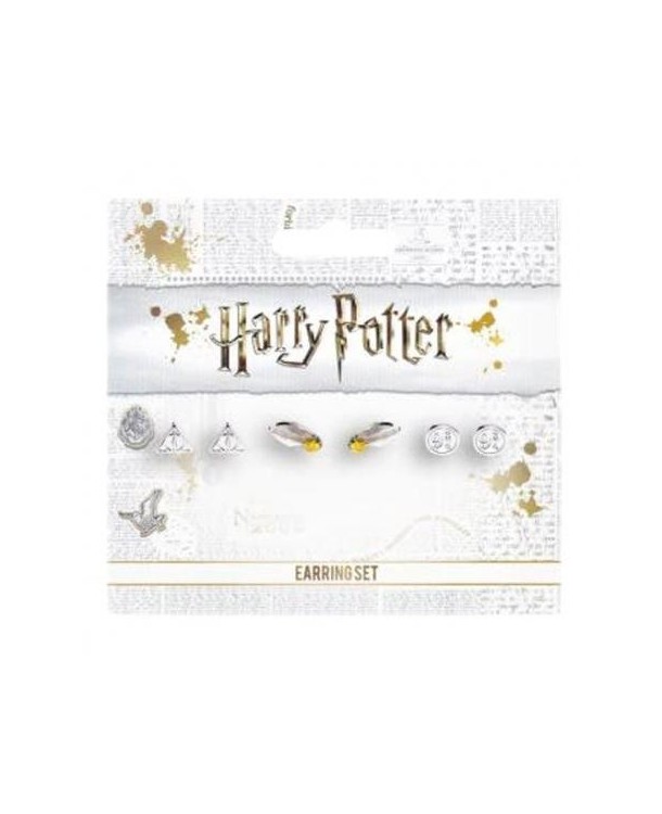 Set Pendientes Reliquias de la Muerte