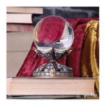 BOLA DE CRISTAL CON SOPORTE HECHO DE VARITAS