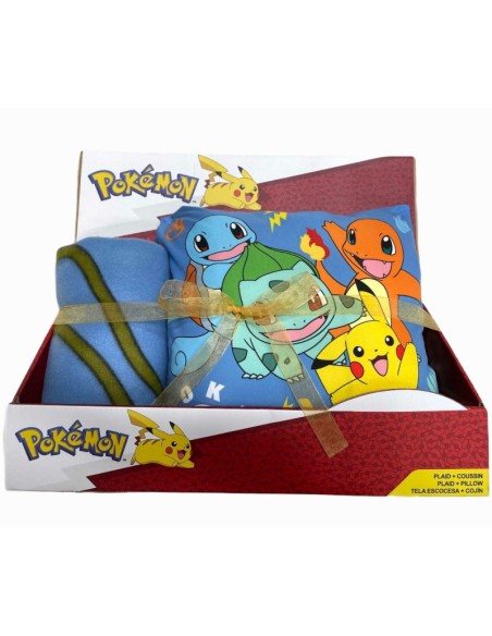 Pokemon Set Manta y Cojin