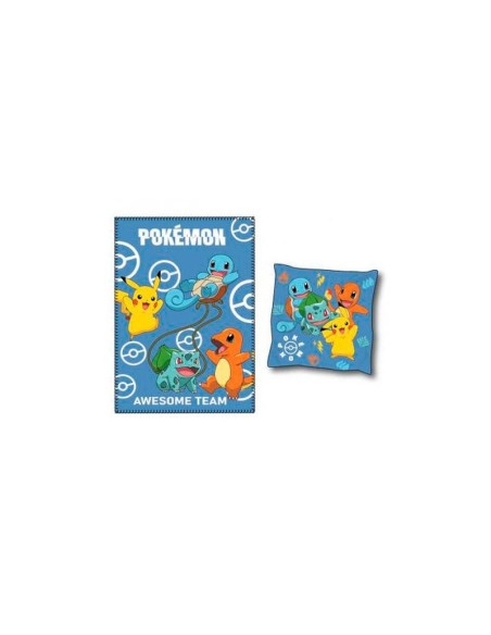 Pokemon Set Manta y Cojin