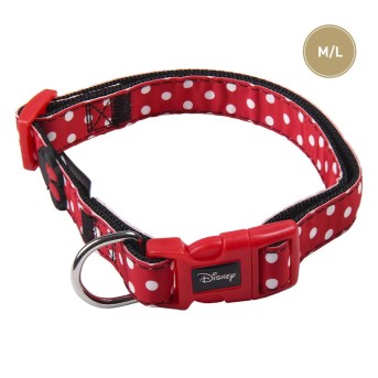 Collar Para Perros Talla M-L Minnie Mouse