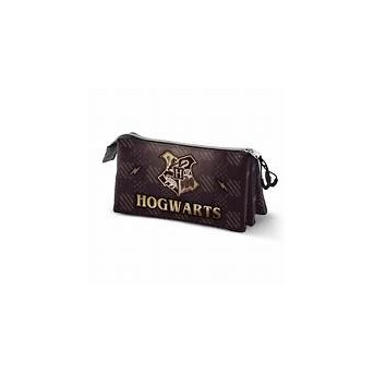 ESTUCHE TRIPLE HOGWARTS HARRY POTTER