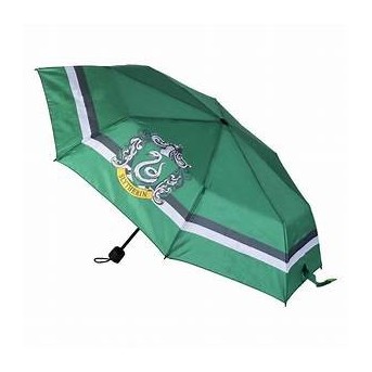 PARAGUAS PLEGABLE SLYTHERIN HARRY POTTER