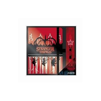 SET LIBRETA + BOLIGRAFO STRANGER THINGS