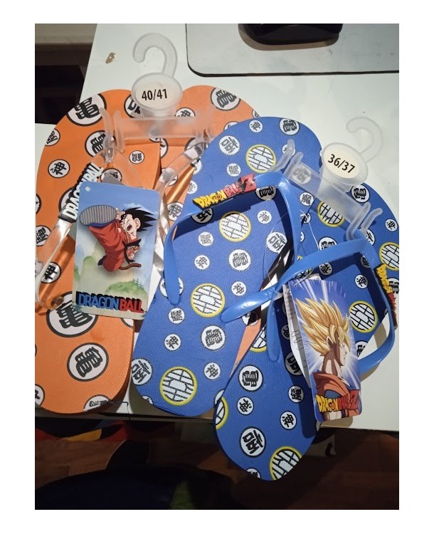 CHANCLA PLAYA DRAGON BALL (preguntar tallas)