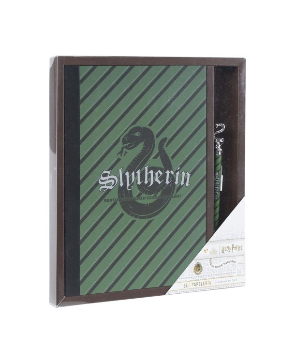 Set de Papeleria Slytherin - Harry Potter