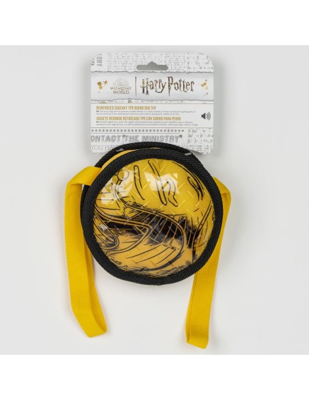 JUGUETE PARA PERRO PLATAFORMA SNITCH DORADA HARRY POTTER