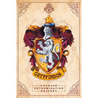 Poster Escudo Gryffindor Harry Potter