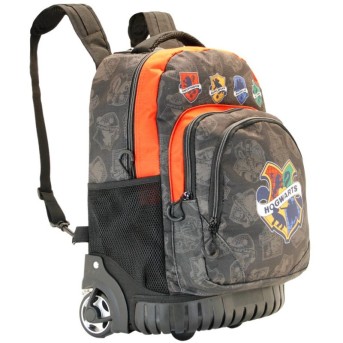 MOCHILA TROLLEY GRIS HARRY POTTER
