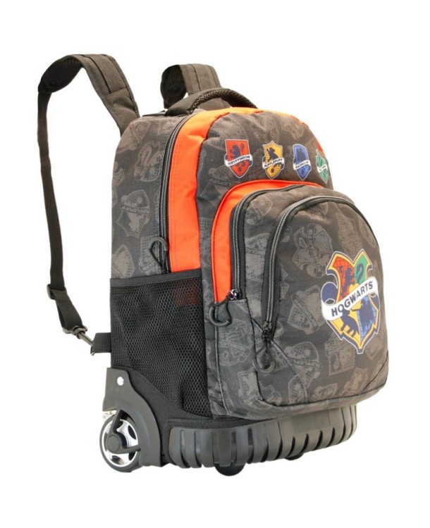 MOCHILA TROLLEY GRIS HARRY POTTER