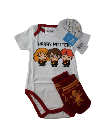 Harry Potter Pack Body Calcetines Gryffindor