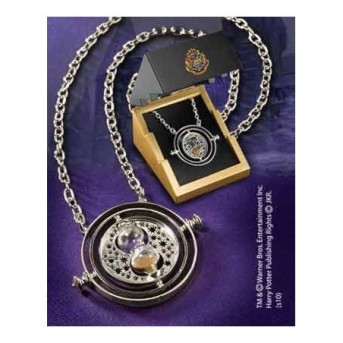 COLGANTE GIRATIEMPOS DELUXE HARRY POTTER PLATEADO