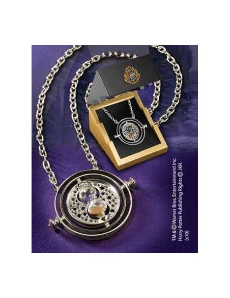 COLGANTE GIRATIEMPOS DELUXE HARRY POTTER PLATEADO