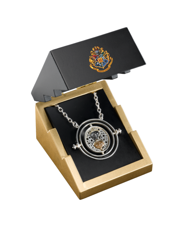 COLGANTE GIRATIEMPOS DELUXE HARRY POTTER PLATEADO