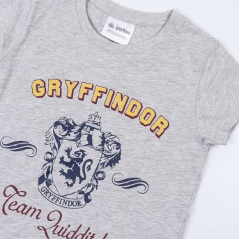 Pijama niña gryffindor gris