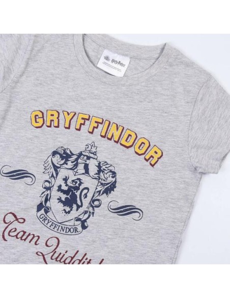 Pijama niña gryffindor gris